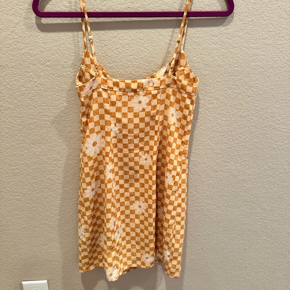 Urban outfitters checkered daisy mini summer dress XS - Picture 6 of 8